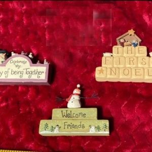 Blossom Bucket Christmas Decorations